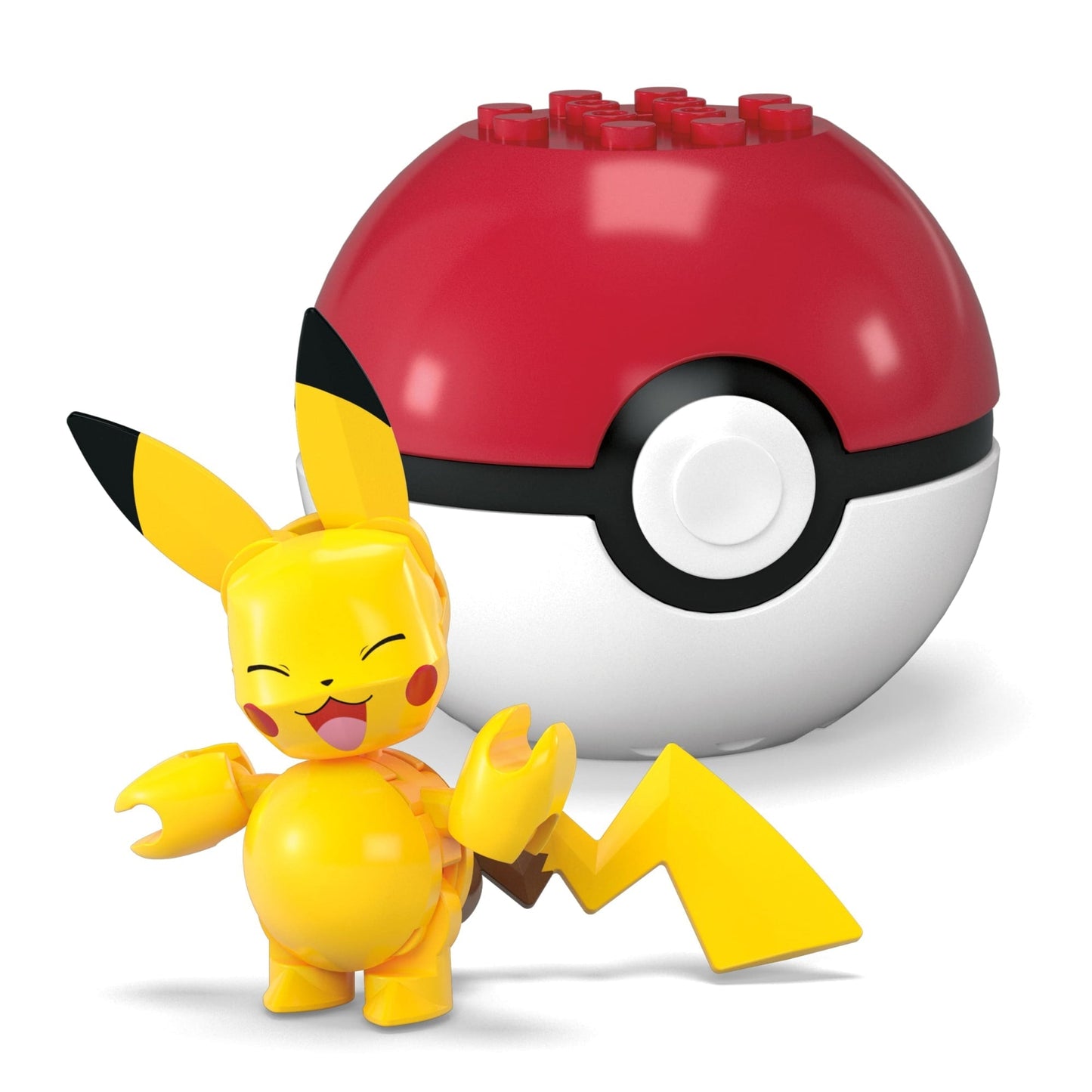 MEGA Pokémon Jogo de Construção Pokébola Colecionável Pikachu