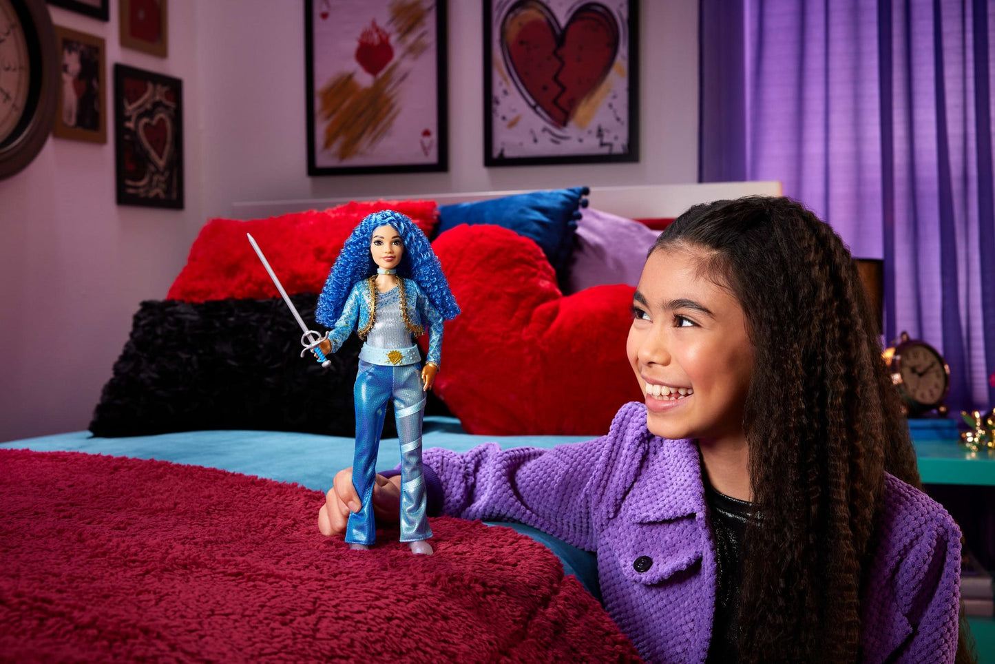 Disney Descendants: The Rise Of Red Fashion Doll - Princess Chloe Charming, Daughter Of Cinderella