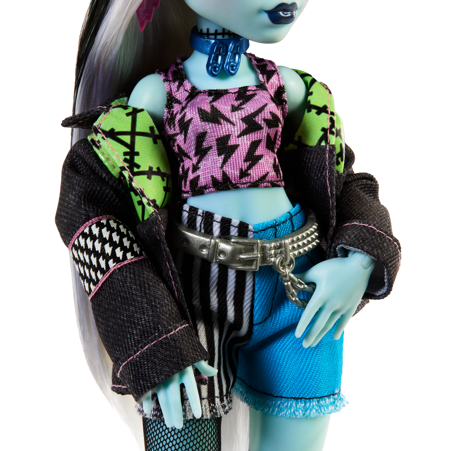 Monsterhigh-Poupée Frankie Stein-Poupée Avec Animal et Accessoires