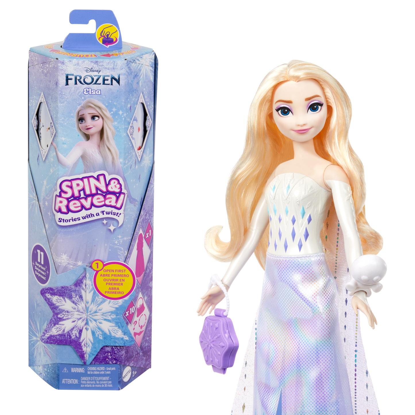 Disney-La Reine des Neiges-Elsa-Poupée Surprise