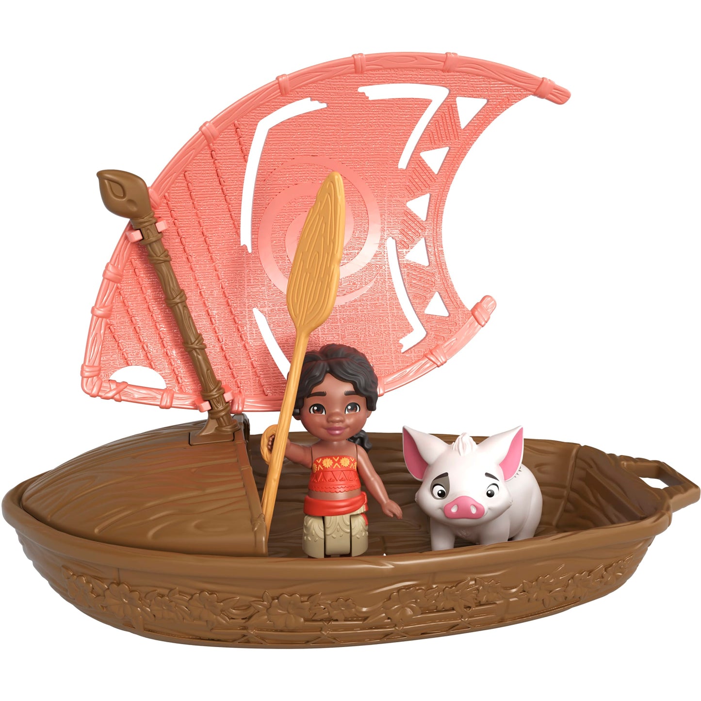 Disney Moana 2 Wayfinder Wonders with Surprise Small Doll, Canoe & Accessory (Styles May Vary)