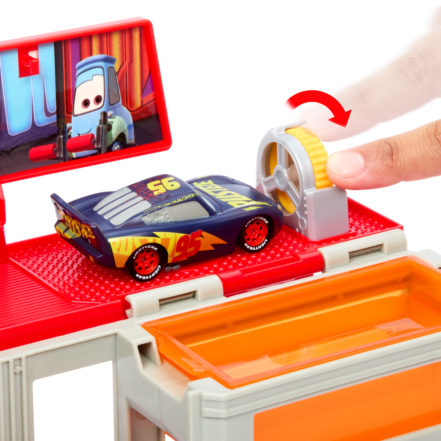 Disneypixar Cars-Coffret Mack Atelier de Peinture Itinérant