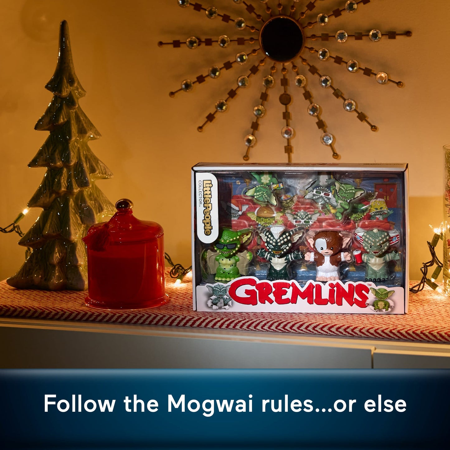 Little People Collector Gremlins Movie Special Edition Set For Adults & Fans, 4 Figures