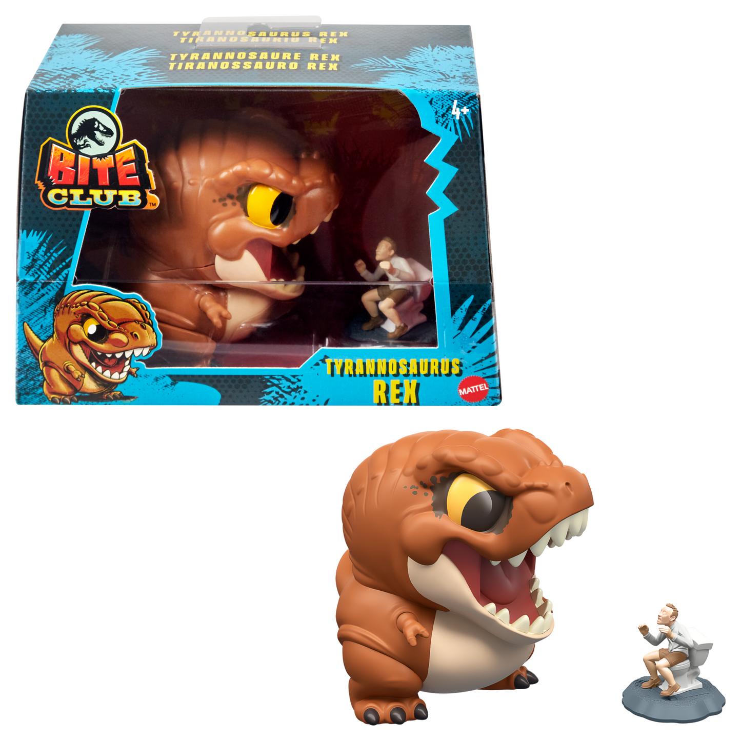Jurassic World  Bite Club  Figurine de Collection  Tyrannosaure Rex