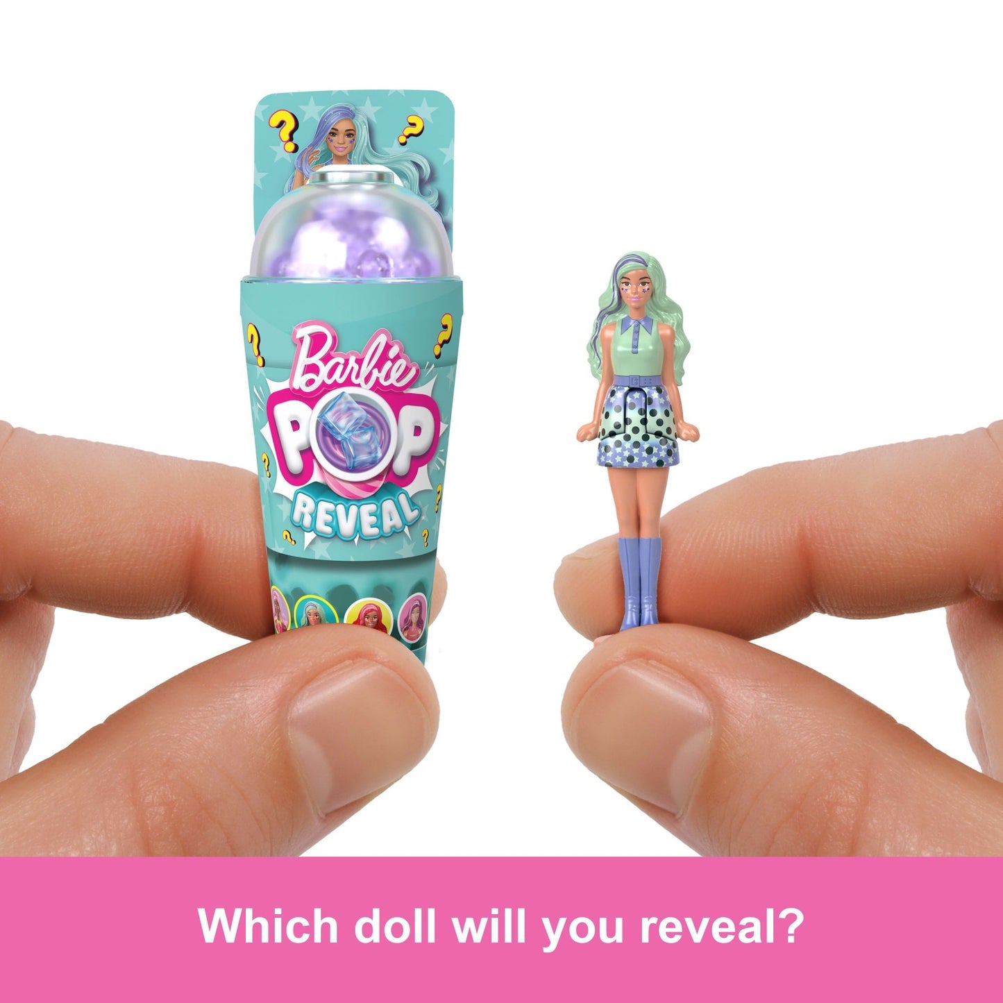 Barbie Mini Barbieland Pop Reveal Dolls, 1.5-Inch Doll With Surprise Sensory Reveal
