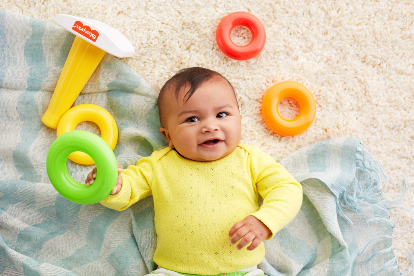 Fisher-Price Juguete para Bebés Pila De Aritos