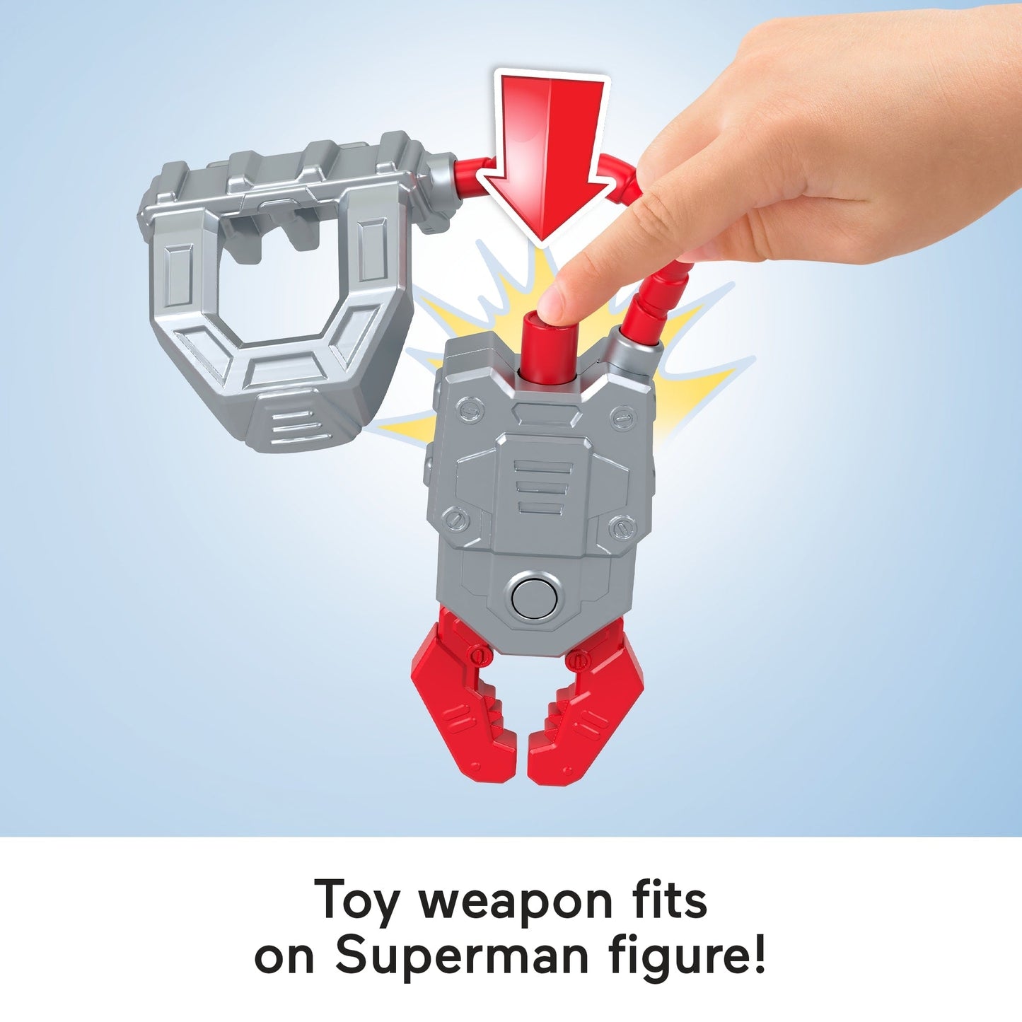 Fisher-Price Imaginext DC Super Friends Metal Force Superman Action Figures & Accessory Set