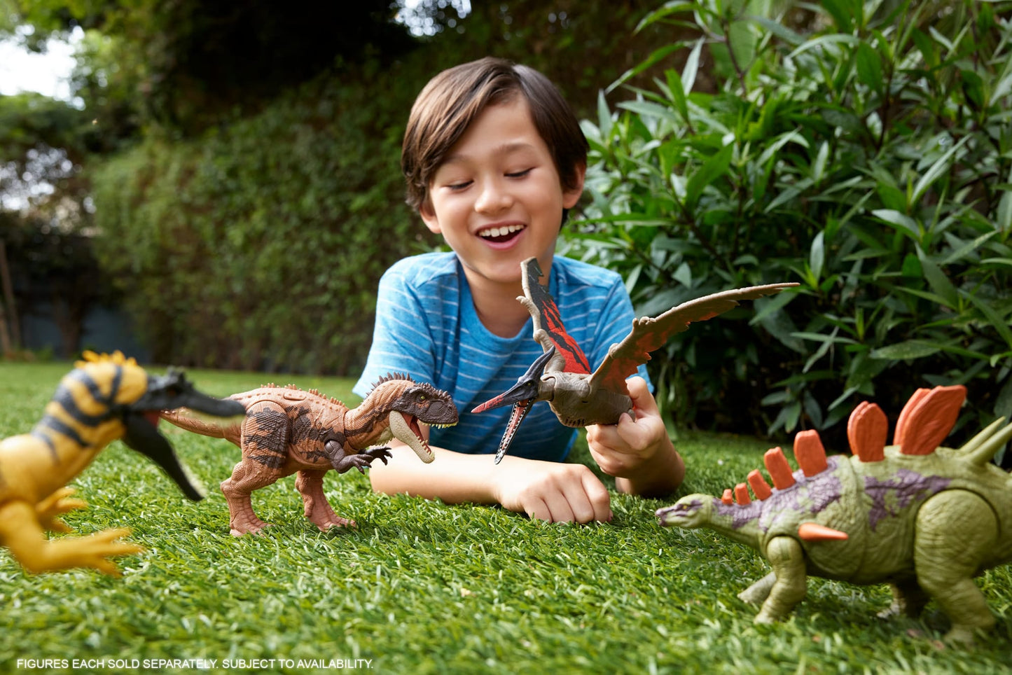 Jurassic World Chaos Theory Wild Roar Ceratosuchops Figure, Strike Attack & Sound Dinosaur Toy