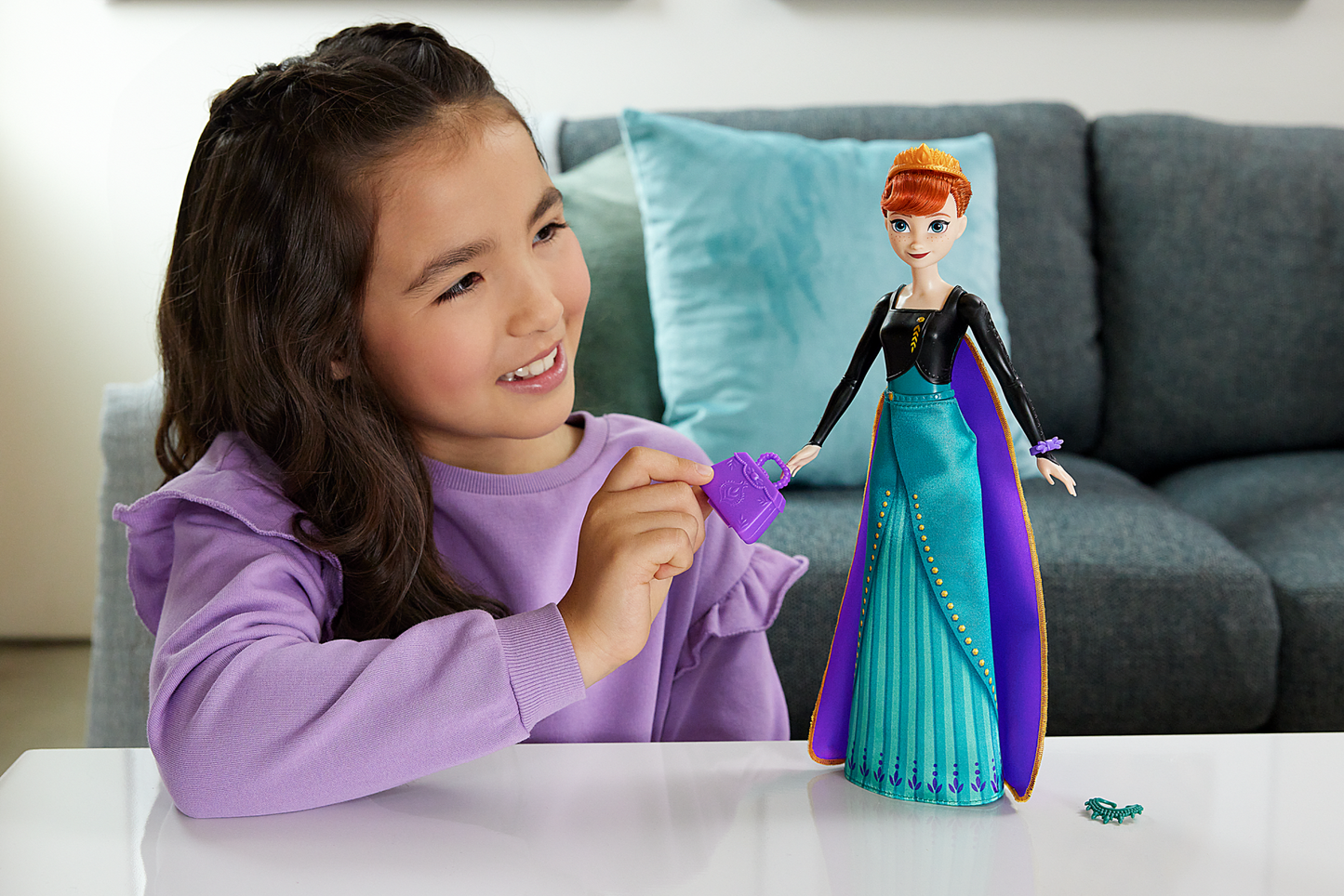 Disney-La Reine des Neiges-Anna-Poupée Surprise