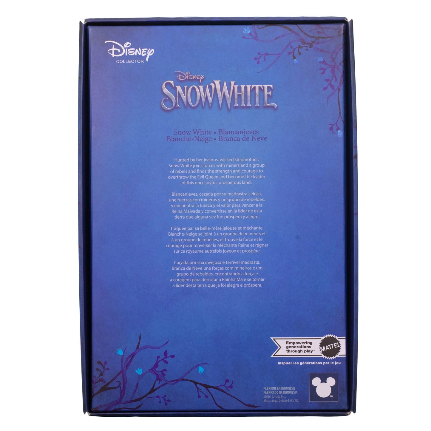 Disney Collector – Poupée Mode – Blanche-Neige