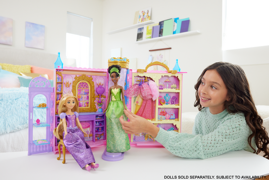 Disney Princess Ready For The Ball Closet With Fashions, Accessories, & Storage, Opens 2 Feet Wide