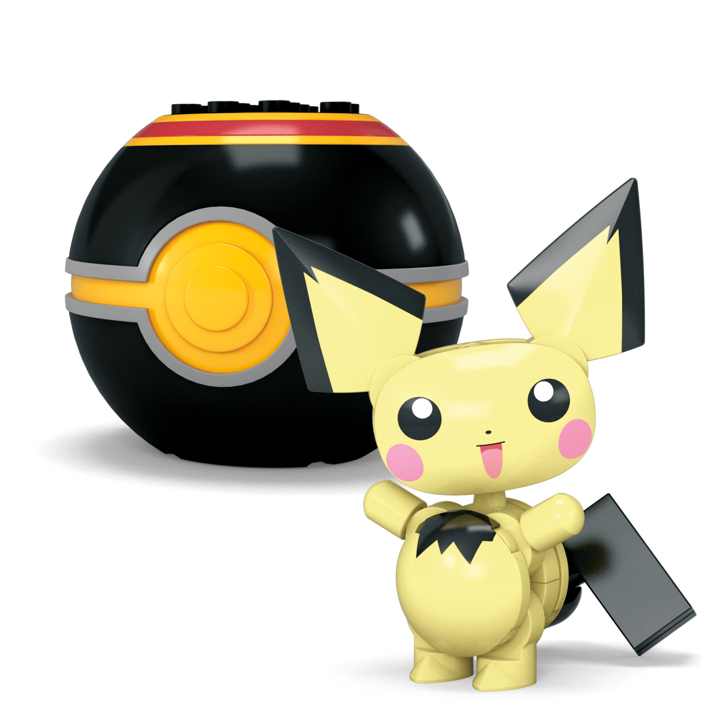 MEGA Pokémon Poké Ball 2-Pack Building Toy Kits With 2 Action Figures (40 Pieces) For Kids