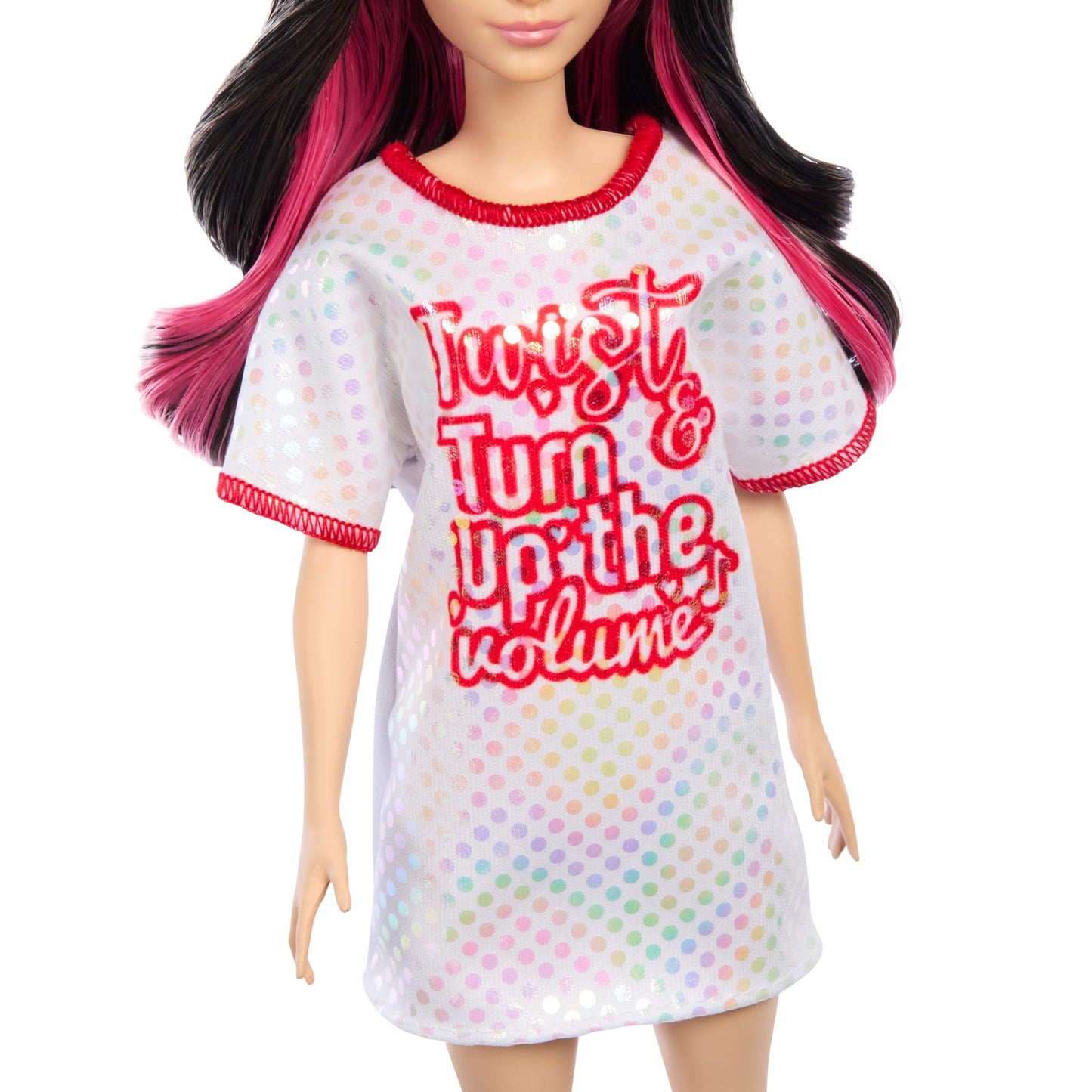 Barbie Fashionistas 65Eanniversaire Poupée214, Robe Twist ‘N Turn