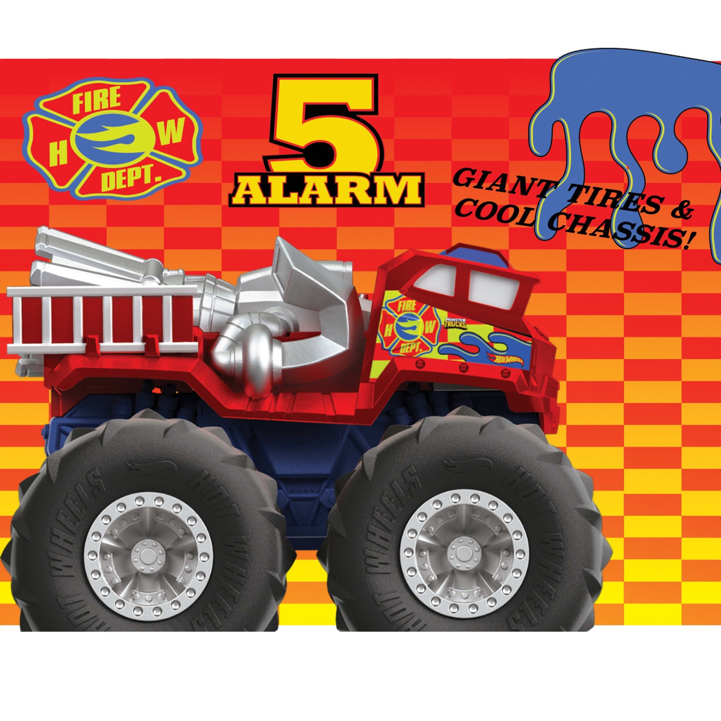 Hot Wheels Monster Trucks Twisted Tredz Vehicles, 1:43 Scale Creature-Themed Toy Truck