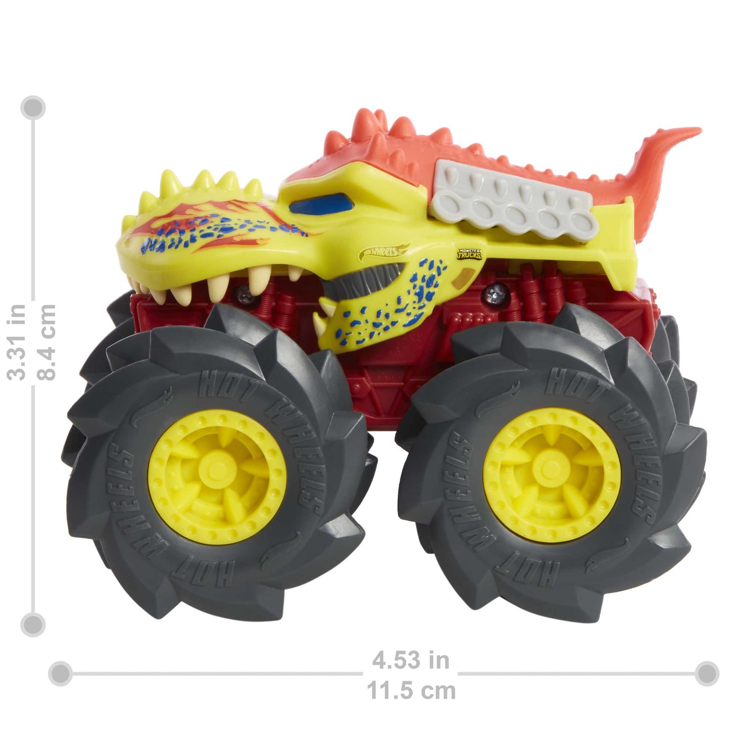 Hot Wheels® 1:43 Monster Trucks Rev Tredz™ Trucks - Zombie Wrex