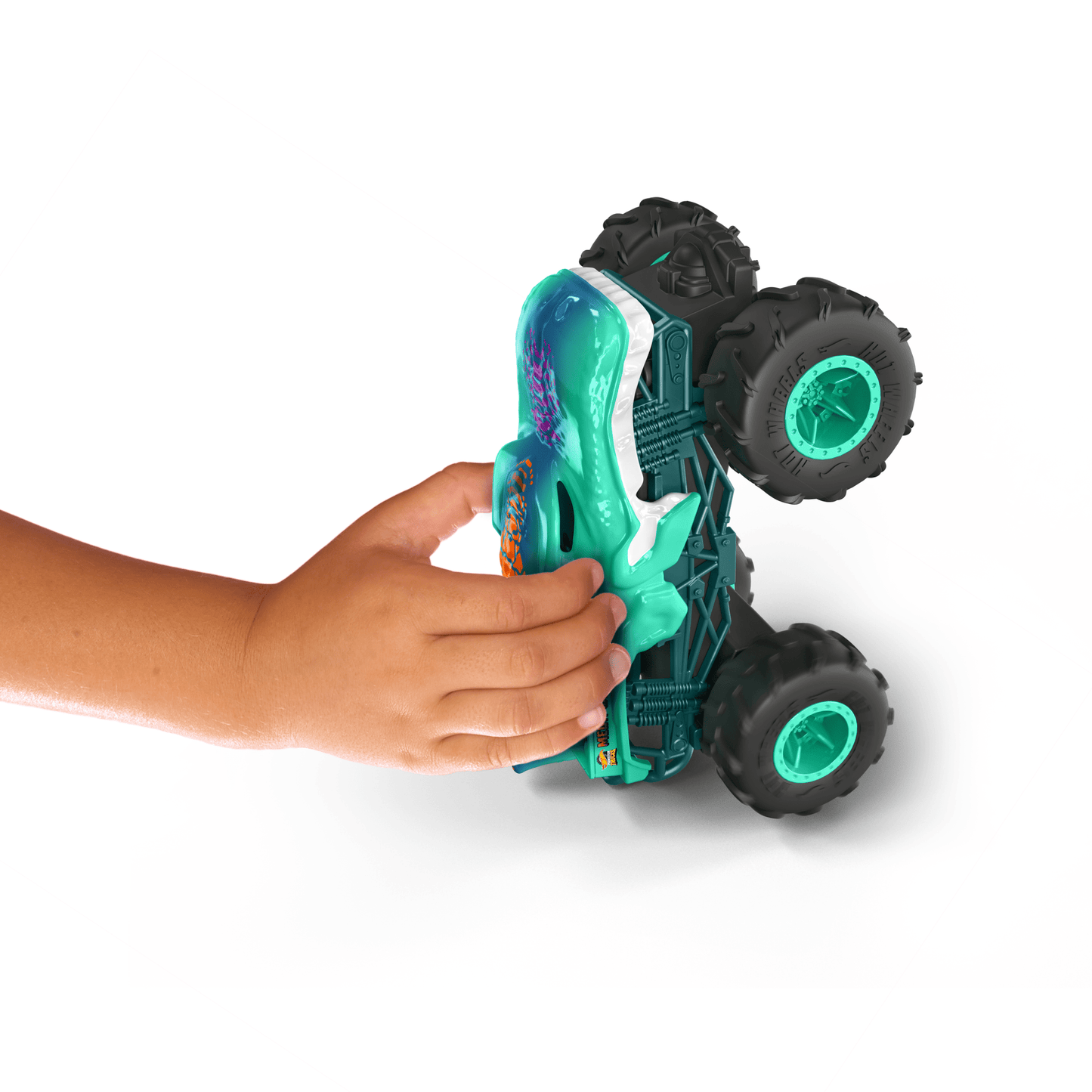 Hot Wheels Monster Trucks Vehículo a Control Remoto Mega Wrex Escala 1:24