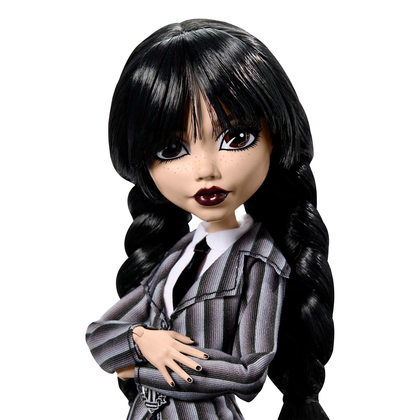 Monster High-Mercredi Addams en Uniforme-Poupée Avec La Chose