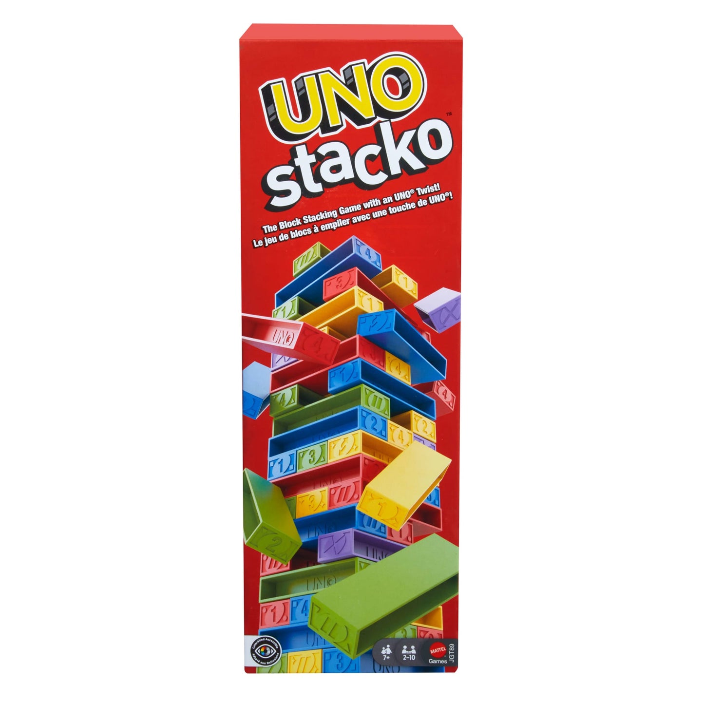UNO Juego de Mesa Stacko Segunda Versión