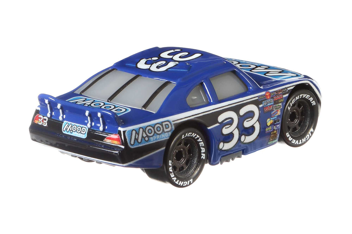 Cars de Disney y Pixar Diecast Vehículo de Juguete Mood Springs 33