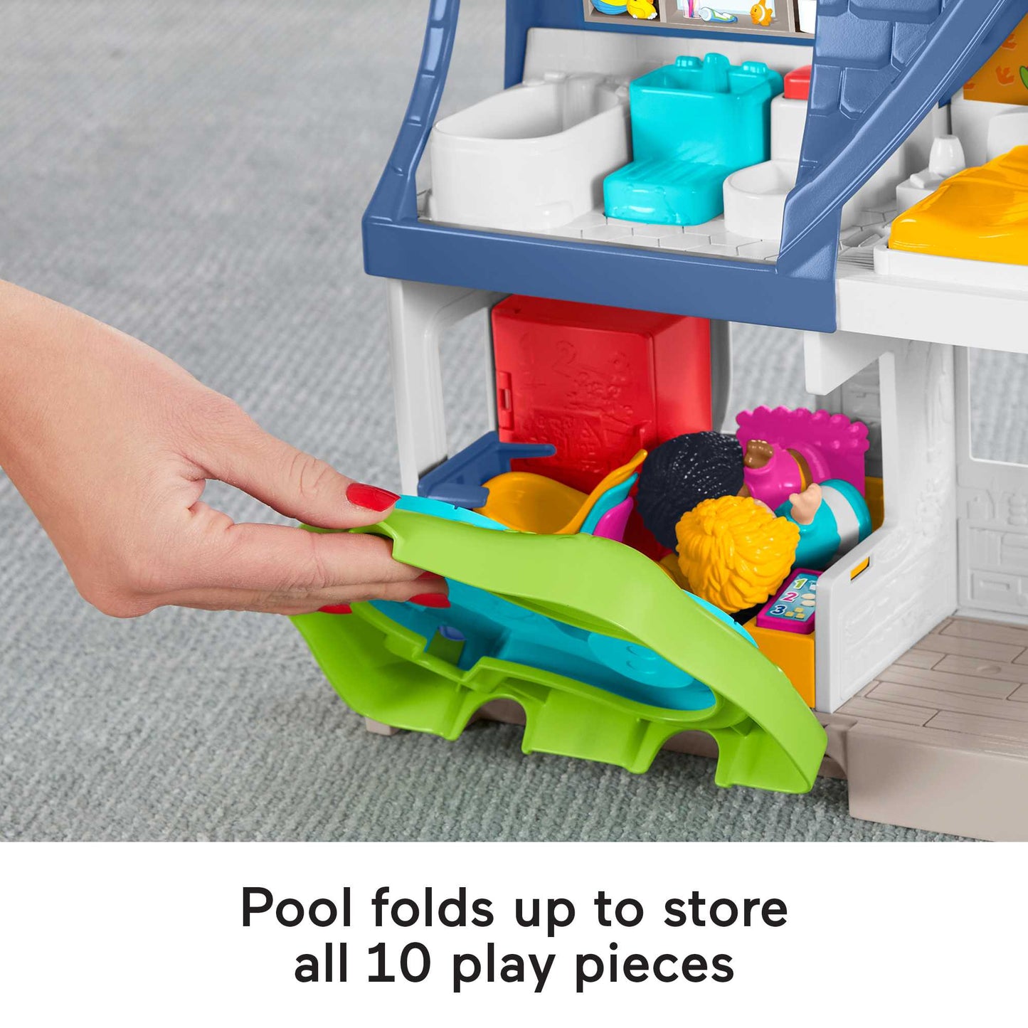 Little People Toddler Learning Toy, Playset With Figures And Music, Friends Together Play House
