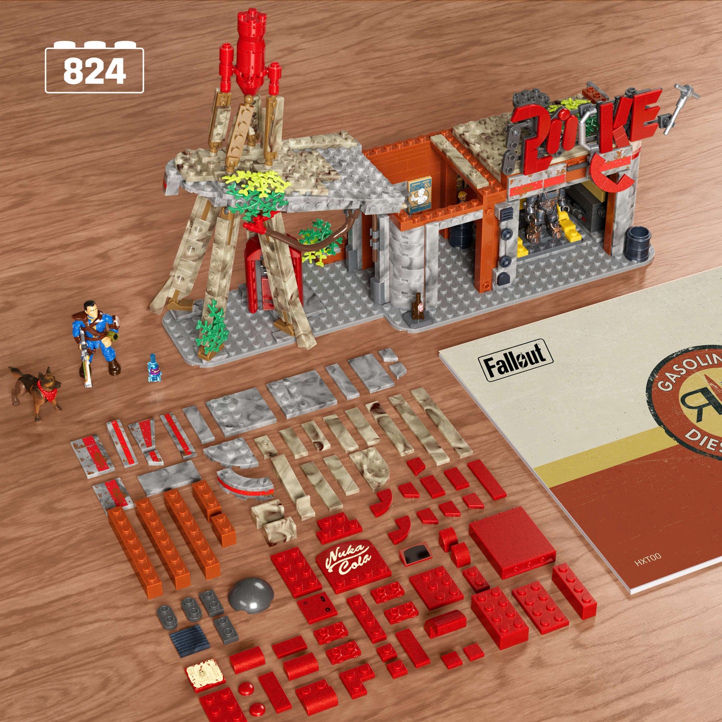 Mega-Relais Routier Red Rocket Fallout-Coffret