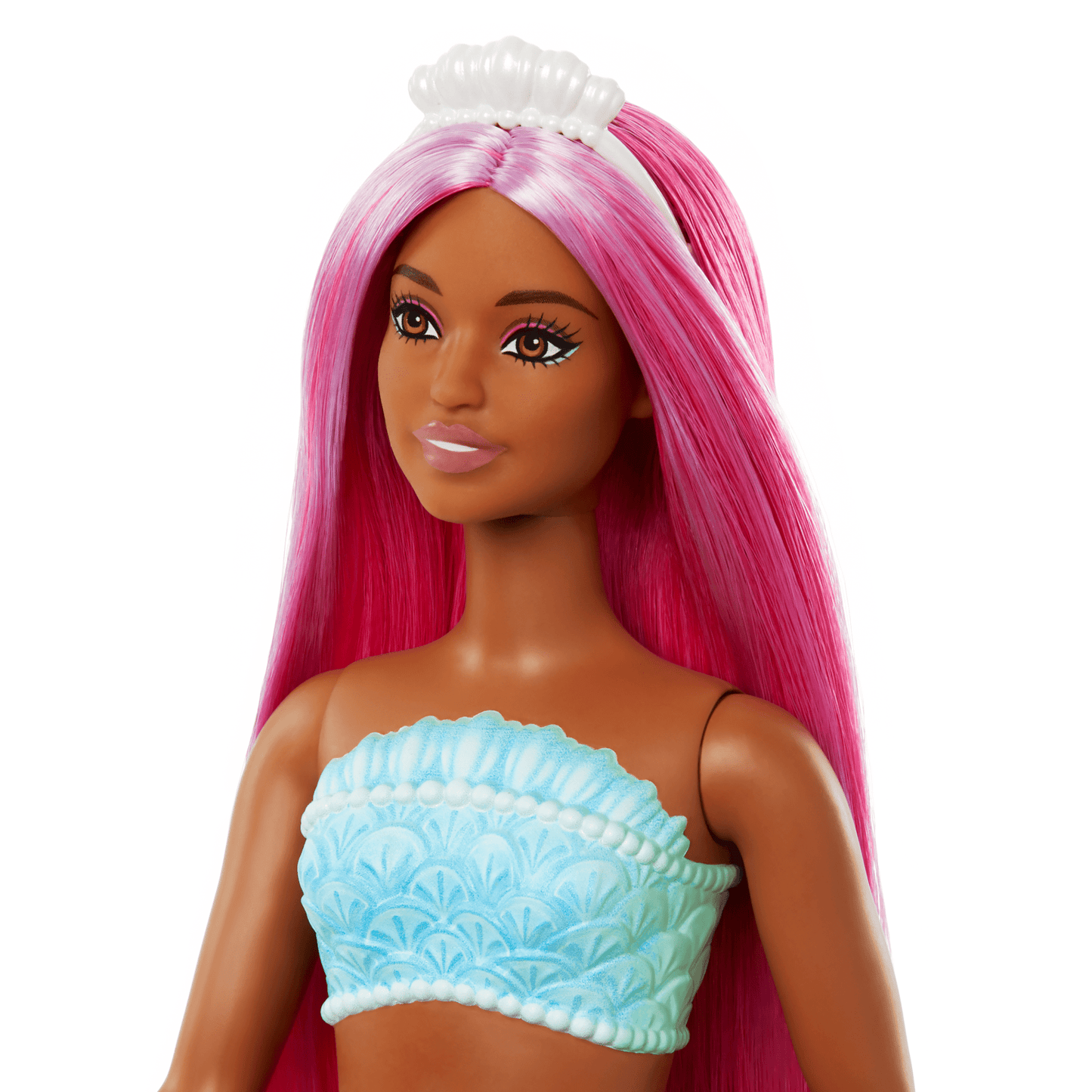 Barbie Fantasia Boneca Sereia com Cabelo Rosa