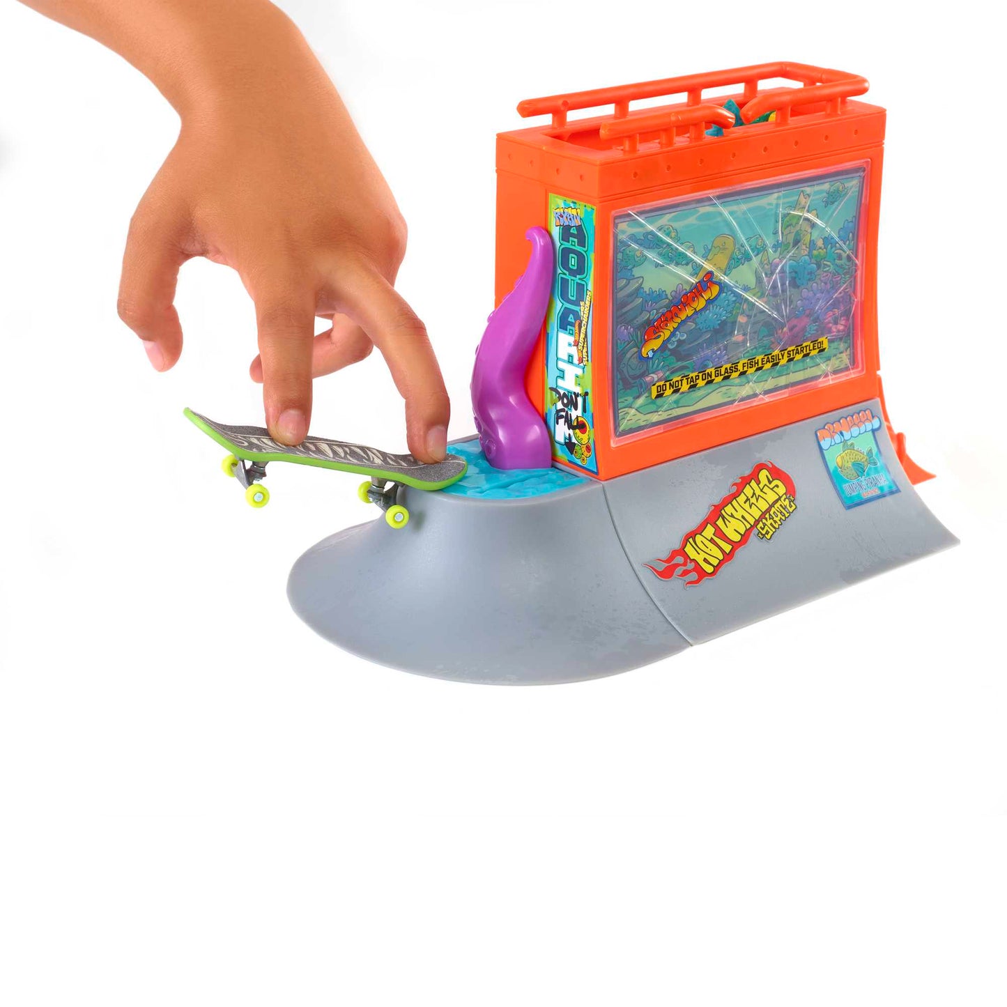 Hot Wheels Skate Pista de Juguete Set Acuario