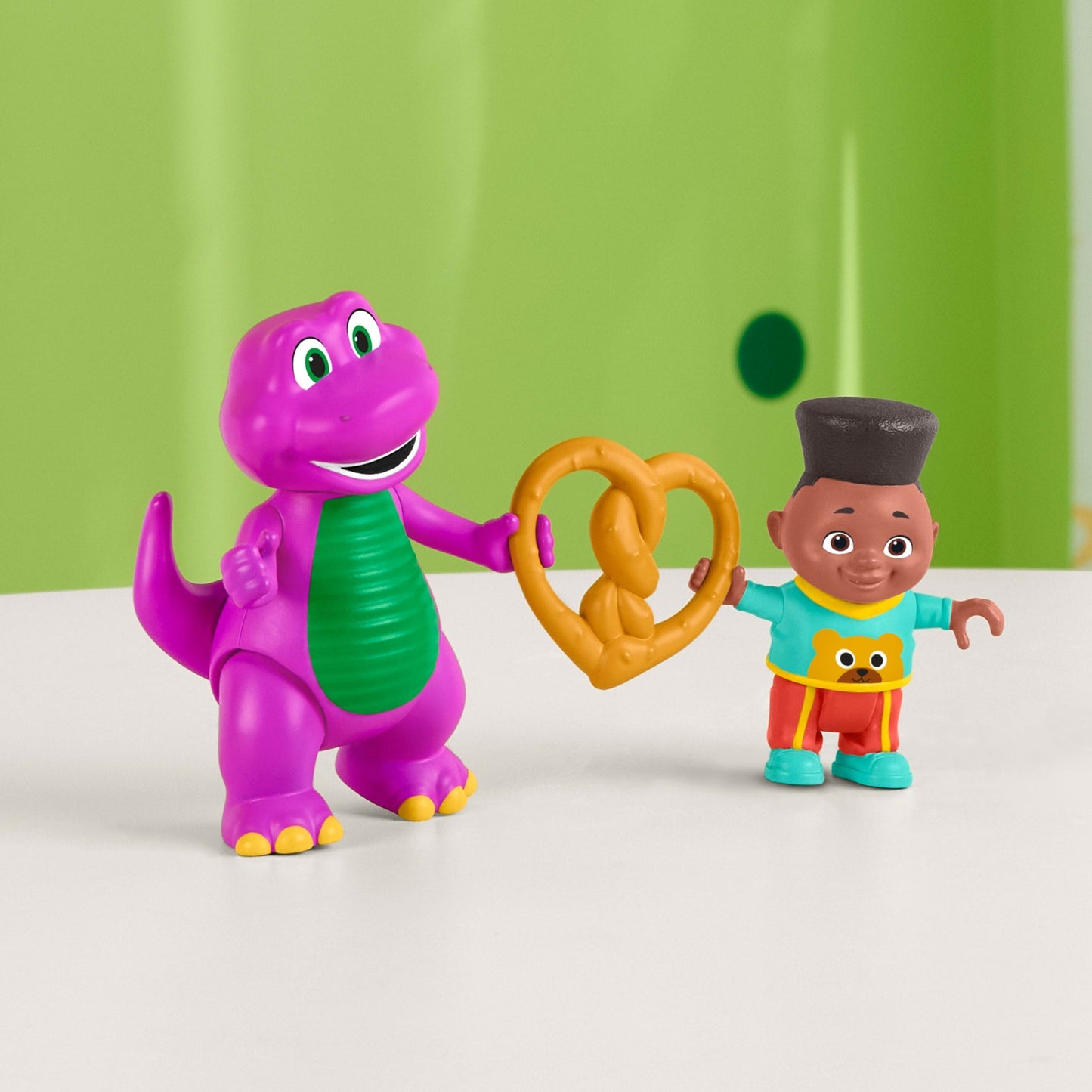 Fisher-Price  Barney'S World  David Ami de Barney et Barney