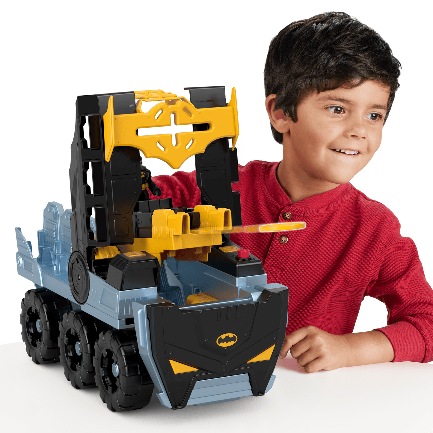 Imaginext DC Super Friends Vehículo de Juguete Mega Batimóvil