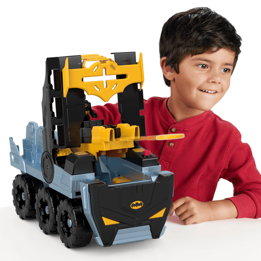 Imaginext DC Super Friends Vehículo de Juguete Mega Batimóvil
