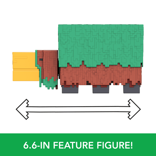 Minecraft Sniffer Action Figure With Game-Accurate Sounds, 3.25-Inch Scale Collectible Toy