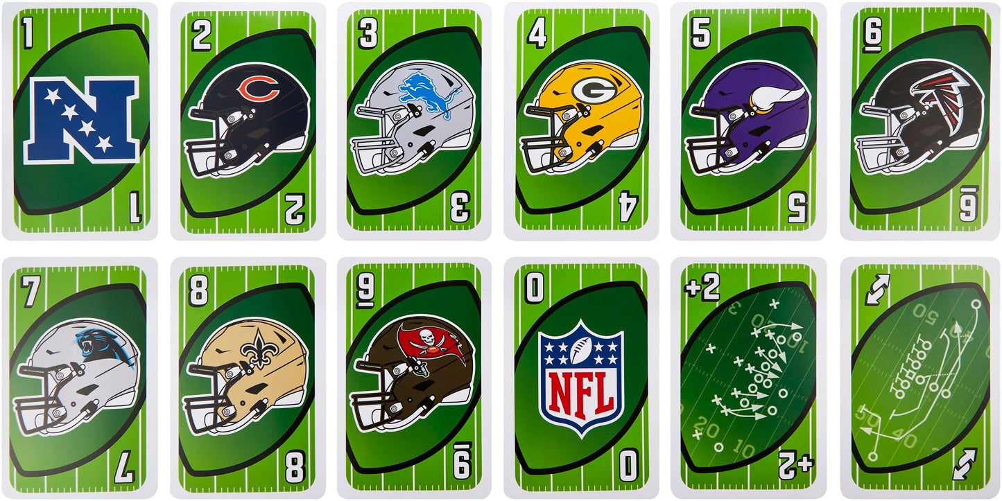 Giant UNO NFL Game For Kids, Adults & Family Night