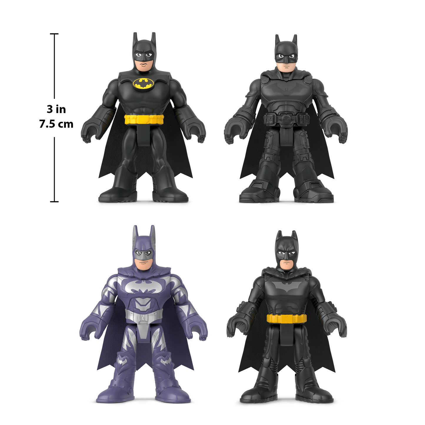 Imaginext DC Super Friends Batman 85th Anniversary Set With 4 Movie Figures
