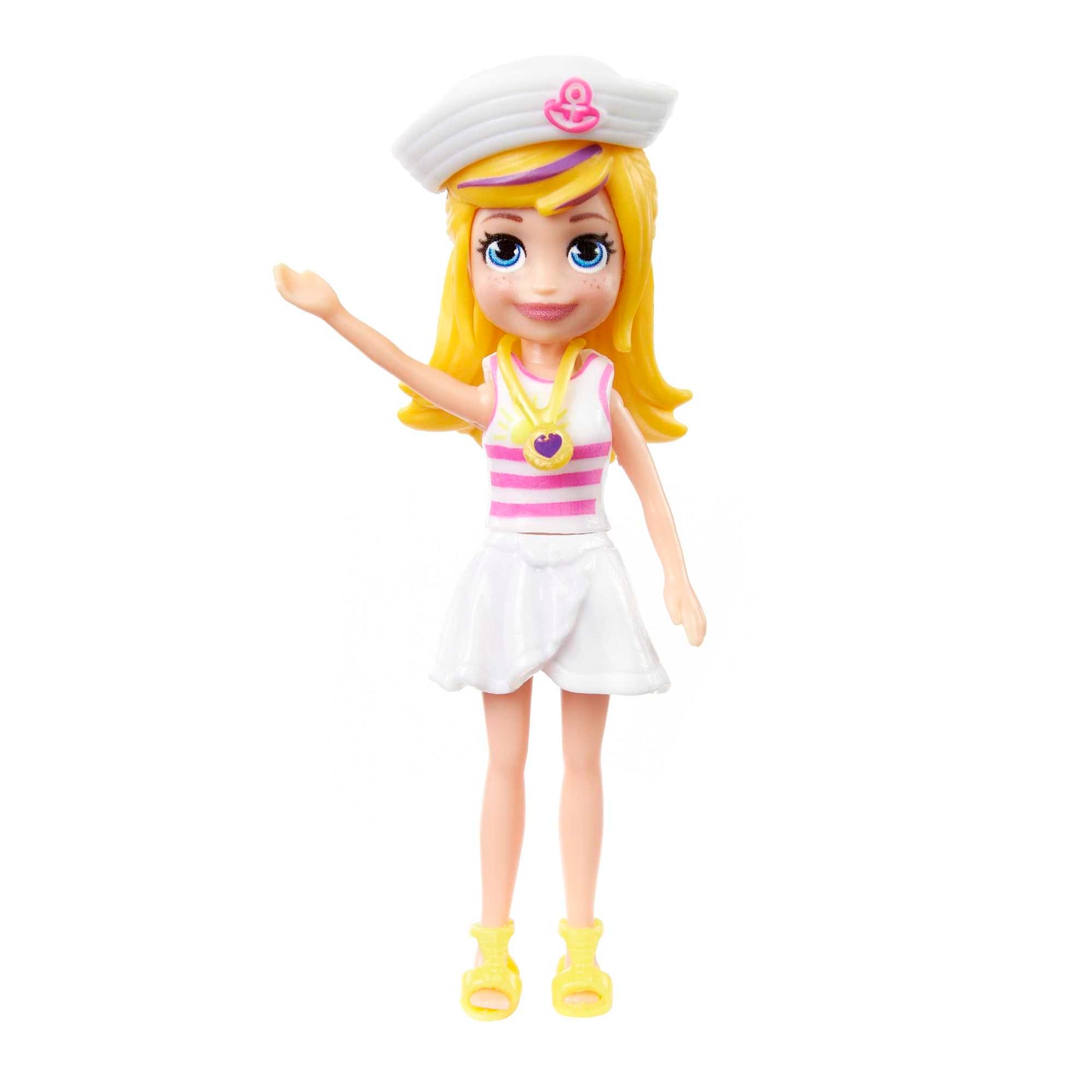 Polly Pocket Coffret Style en Vogue, 4 Poupées de 7,62 Cm, Tenues