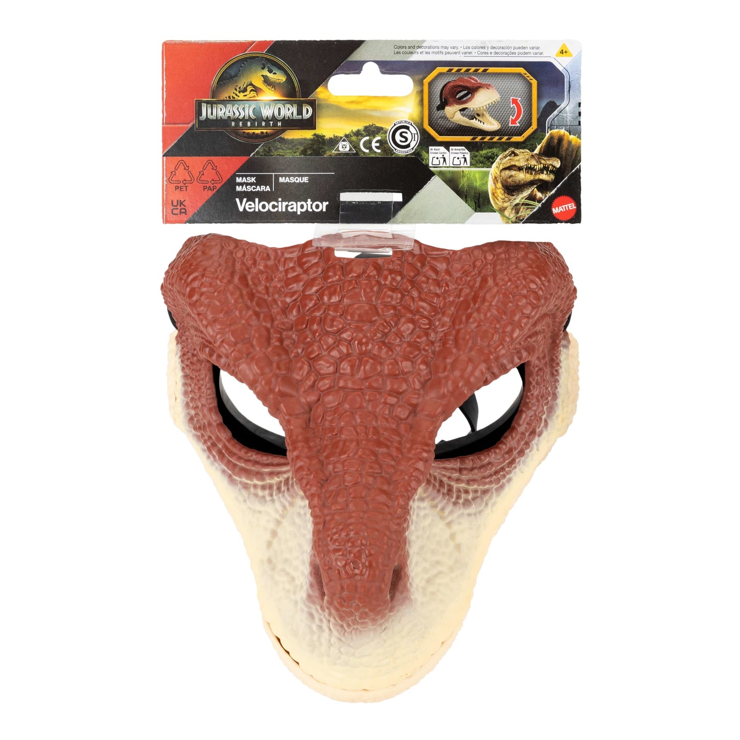 Jurassic World Rebirth  Masque de Jeu de Rôle  Vélociraptor