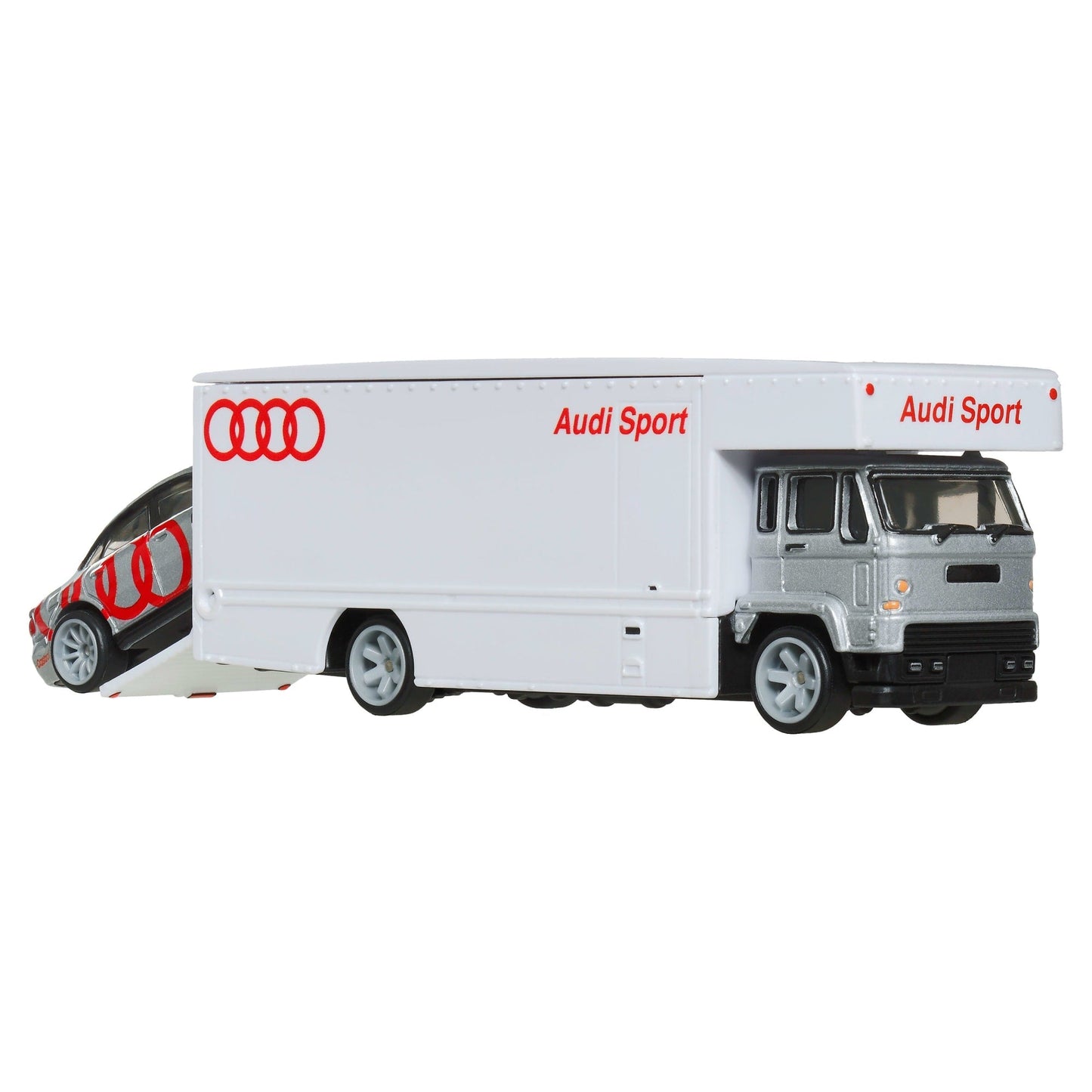 Hot Wheels Collector Vehículo de Colección Auto Transportador Audi S4 Quatro