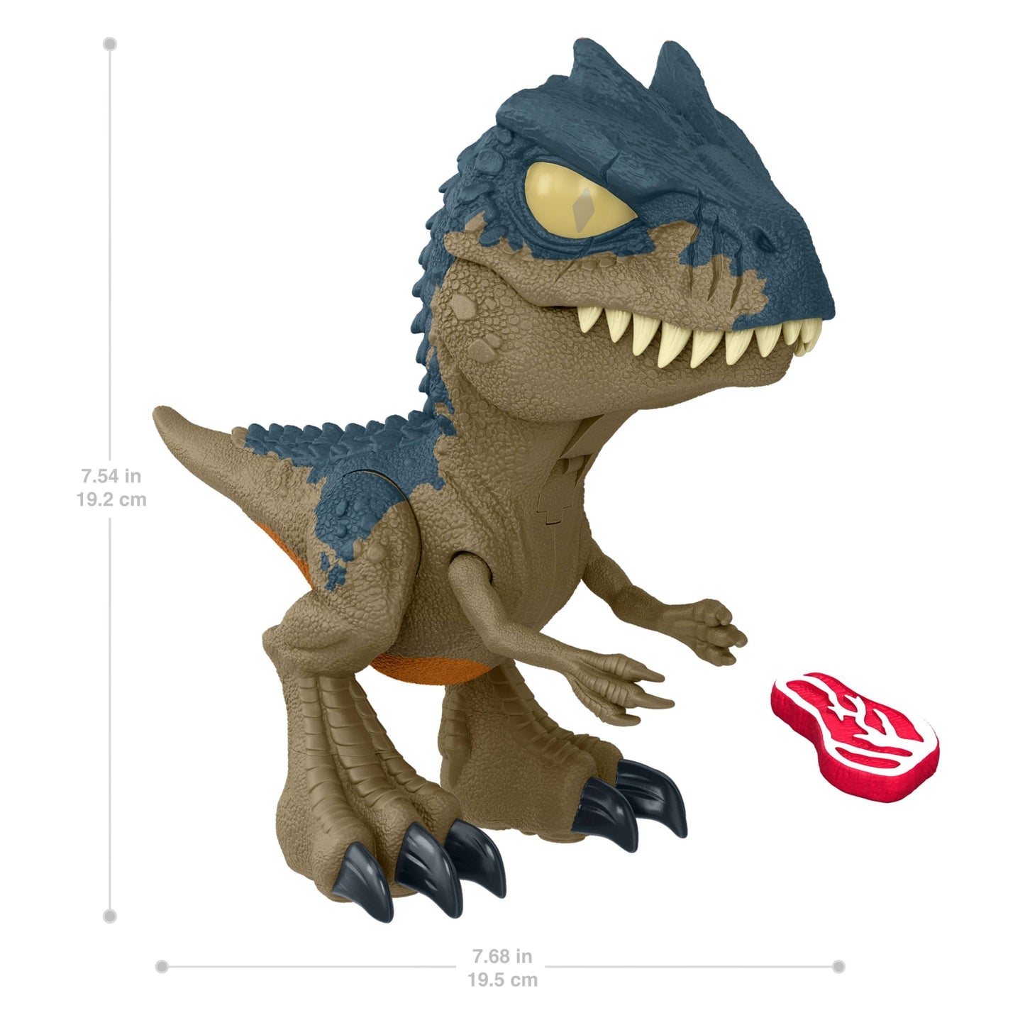Jurassic World: Chaos Theory MEGA Roar Allosaurus Dinosaur Toy With Sound & Stretchable Jaw