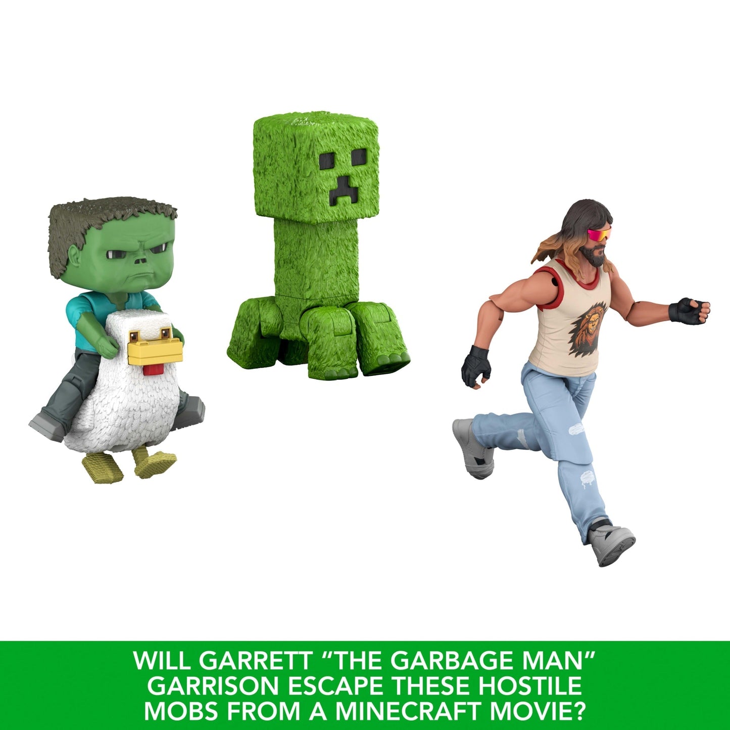 Minecraft Woodland Mansion Throwdown Toy Action Figure Multipack Inspired By The Movie