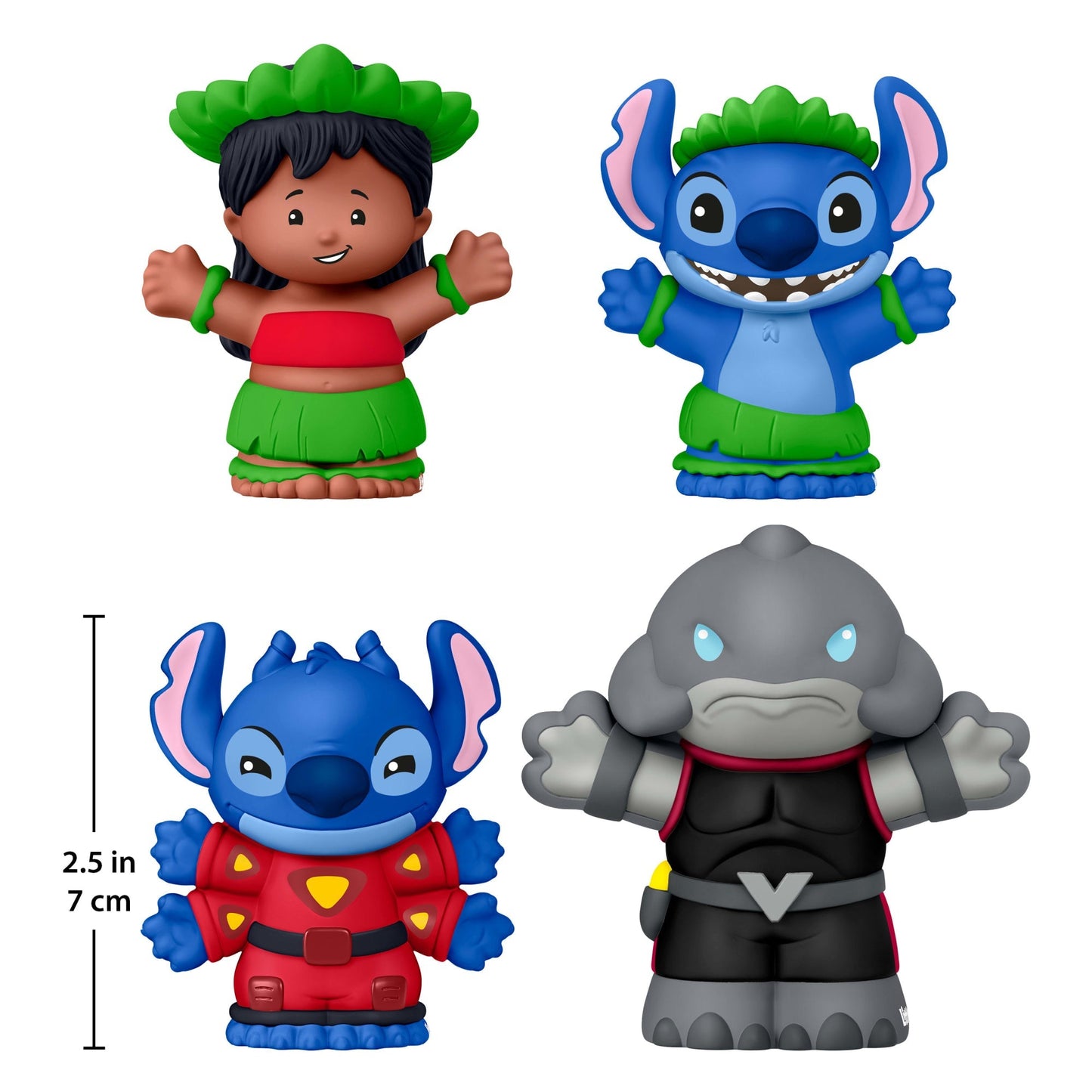 Little People Collector Disney Lilo & Stitch Special Edition Set For Adults & Fans, 4 Figures
