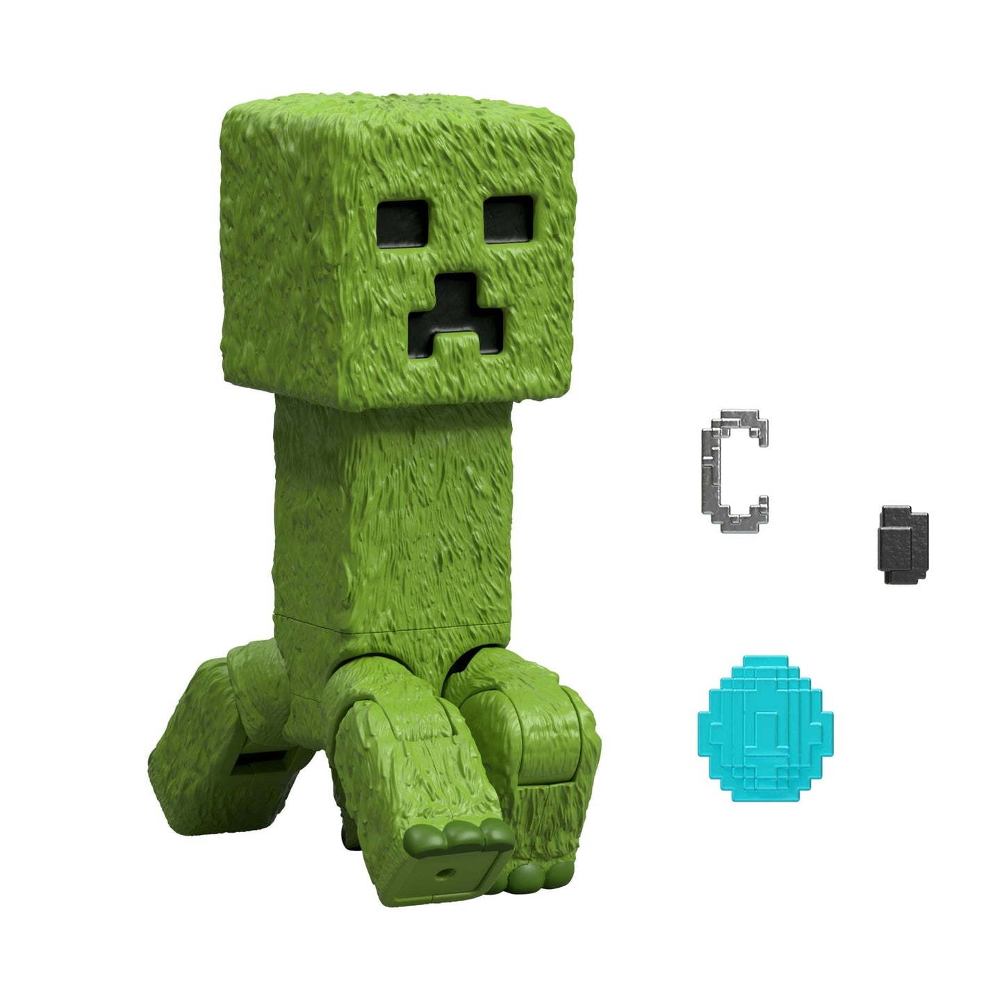 Minecraft o Filme Figura de Ação Creeper de 4 polegadas