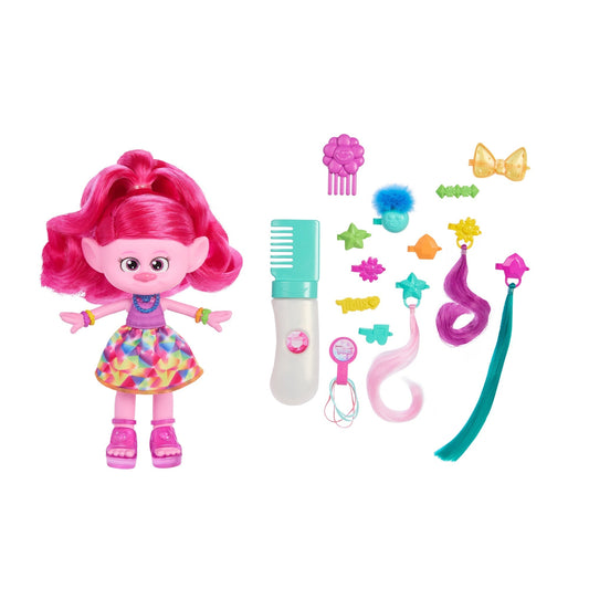 Dreamworks Trolls Band Together Hair-Tastic Queen Poppy