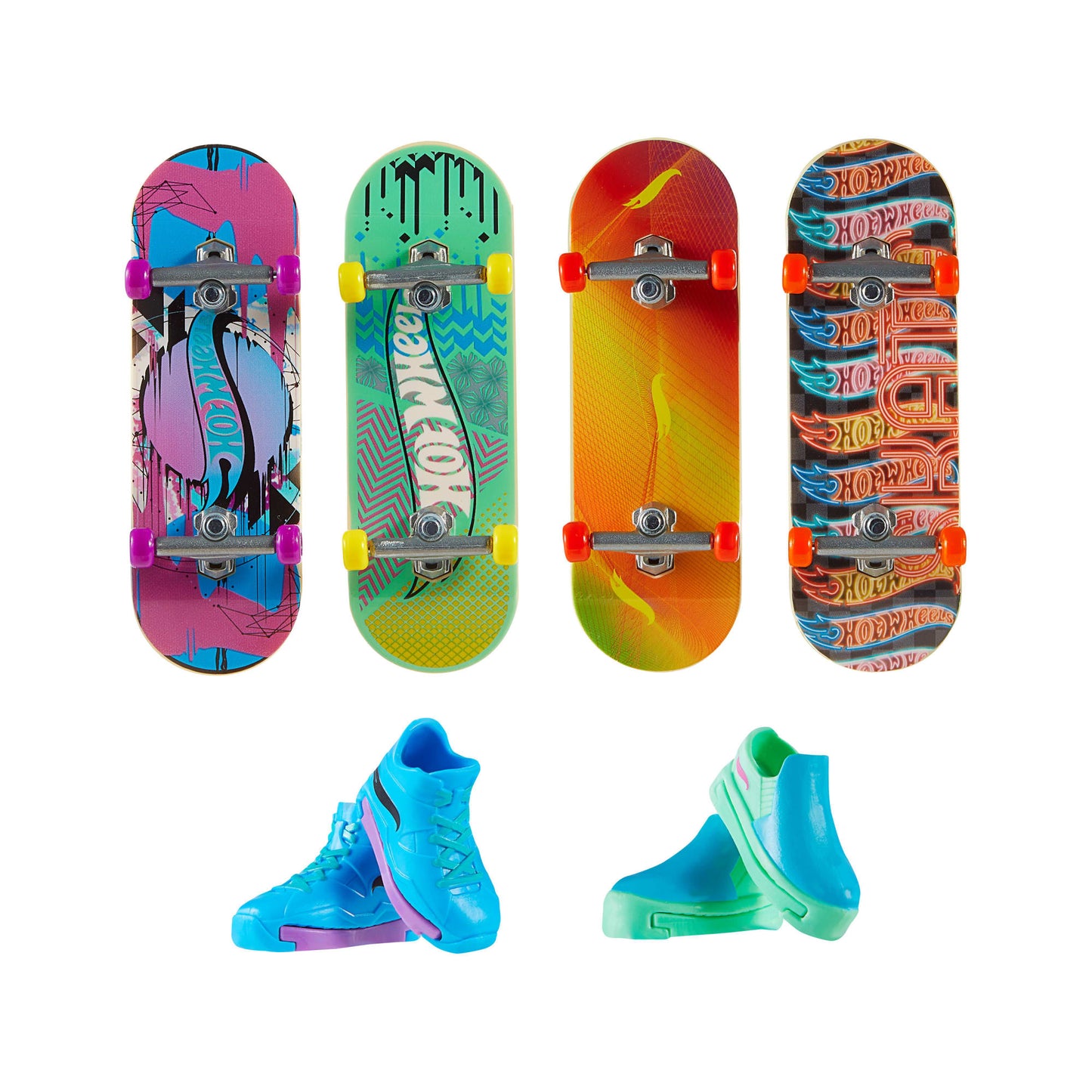 Hot Wheels Skate Vehículo de Juguete Paquete de Patinetas Experiencia Épica con Tenis