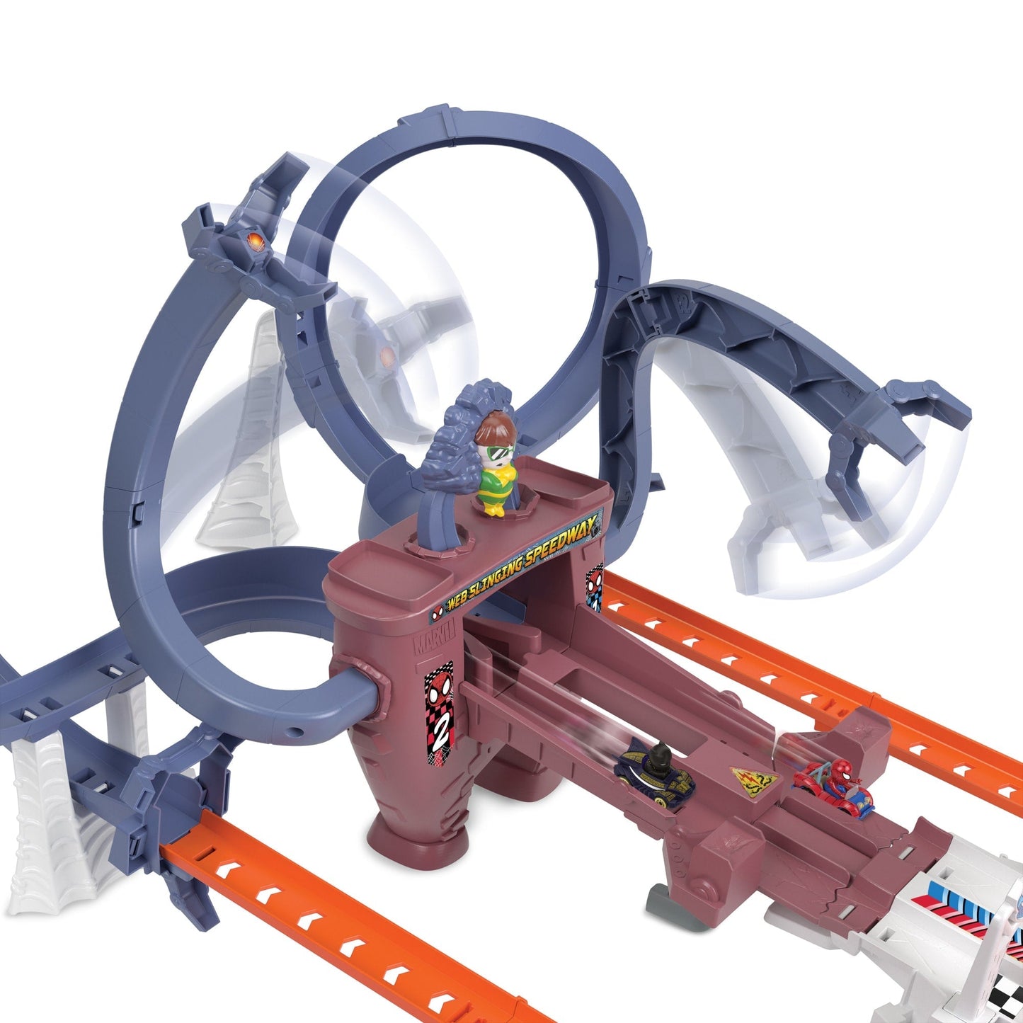 Hot Wheels®-Racerverse-Piste de Course Mobile de Spiderman-Coffret