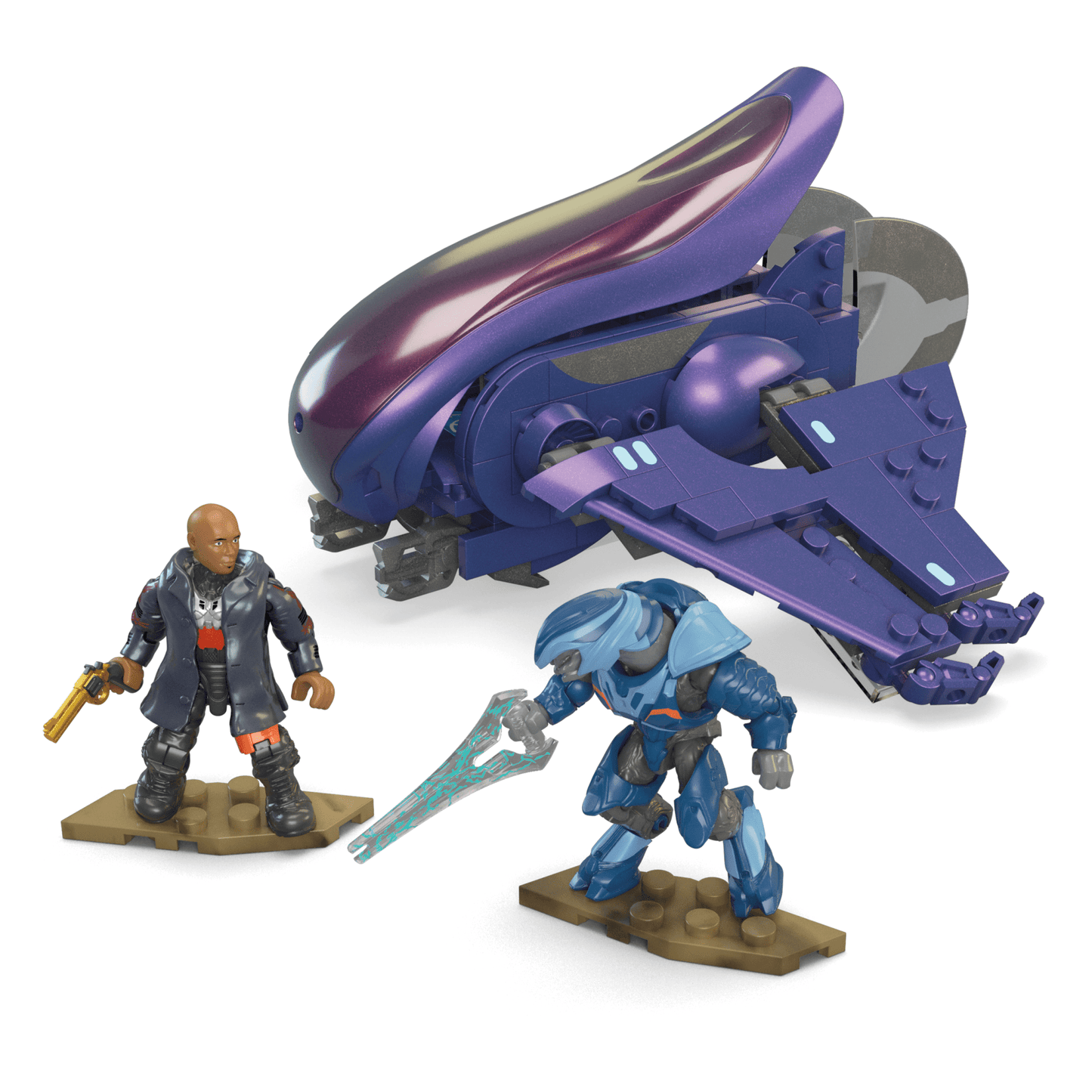 MEGA Halo Juguete de Construcción Banshee Renegado