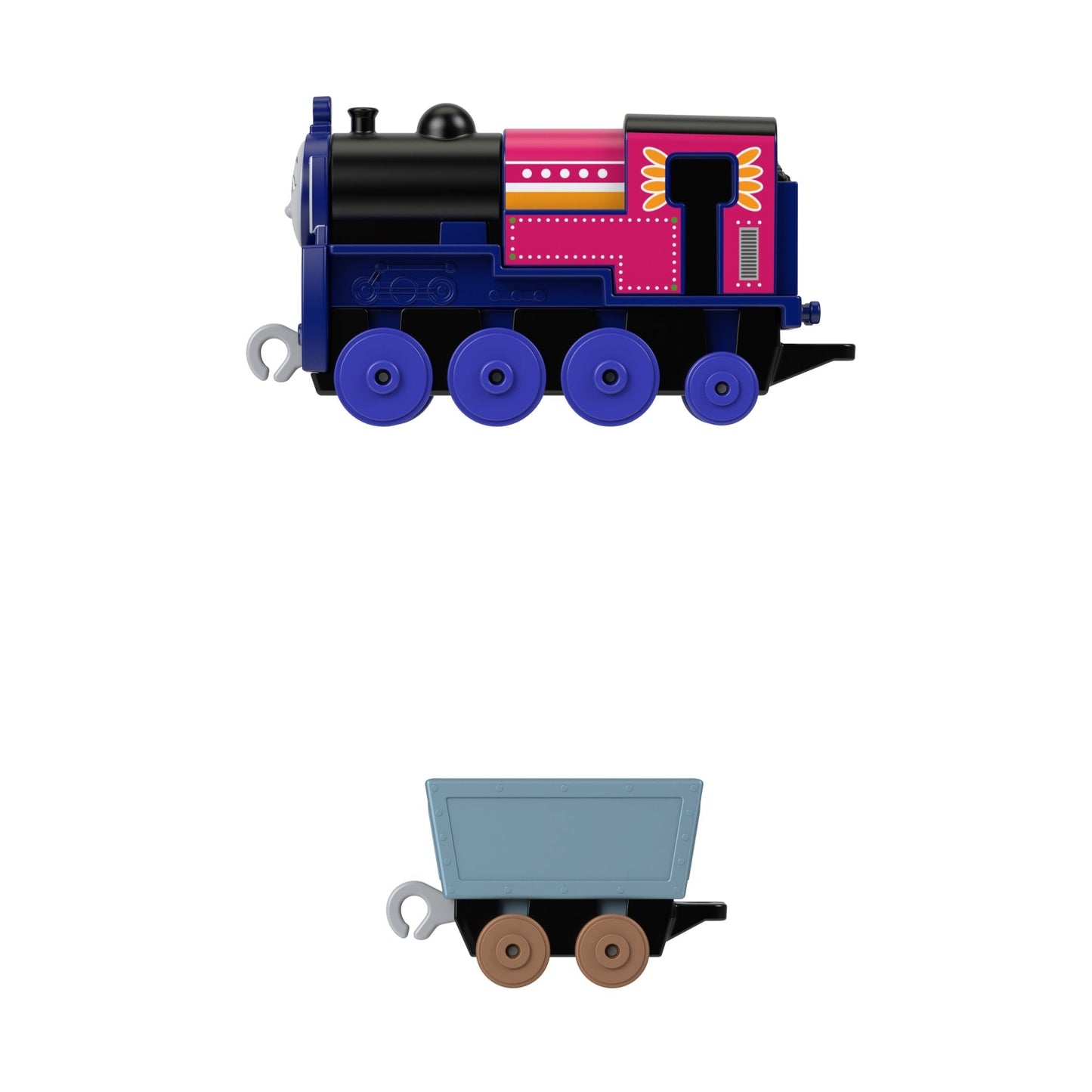 Thomas et ses Amis Locomotive à Pousser et Wagon Ashima, Métal