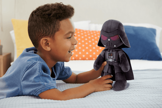 Star Wars Plush Talkers Darth Vader Soft Toy, 11 To 12-Inch Collectible Plush With Sound & Phrases