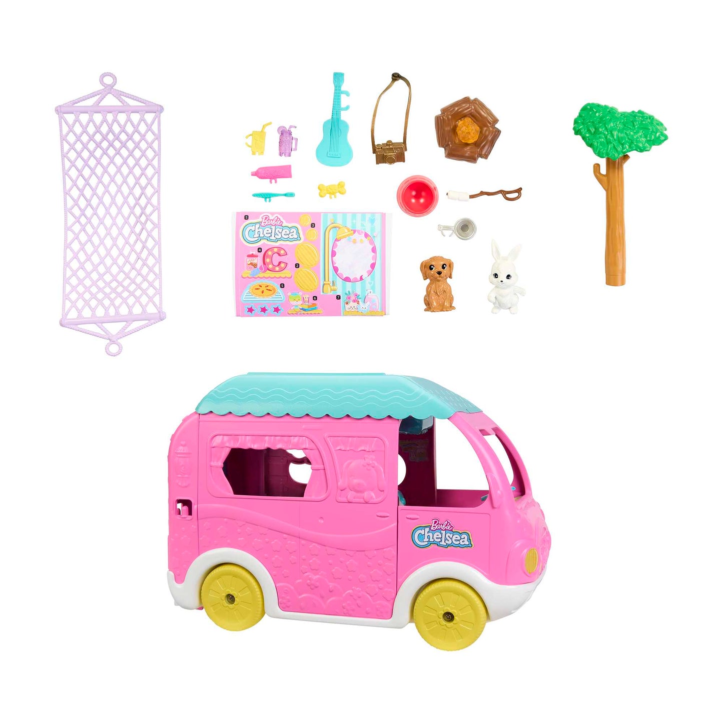 Barbie Veículo de Brinquedo Chelsea Novo Camper