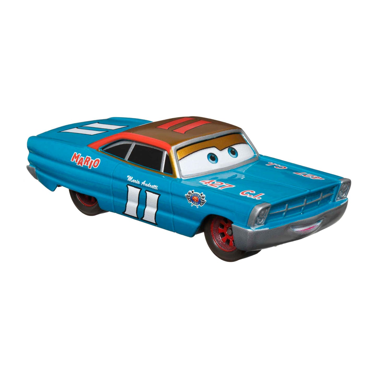 Carros da Disney e Pixar Diecast Veículo de Brinquedo Mario Andretti