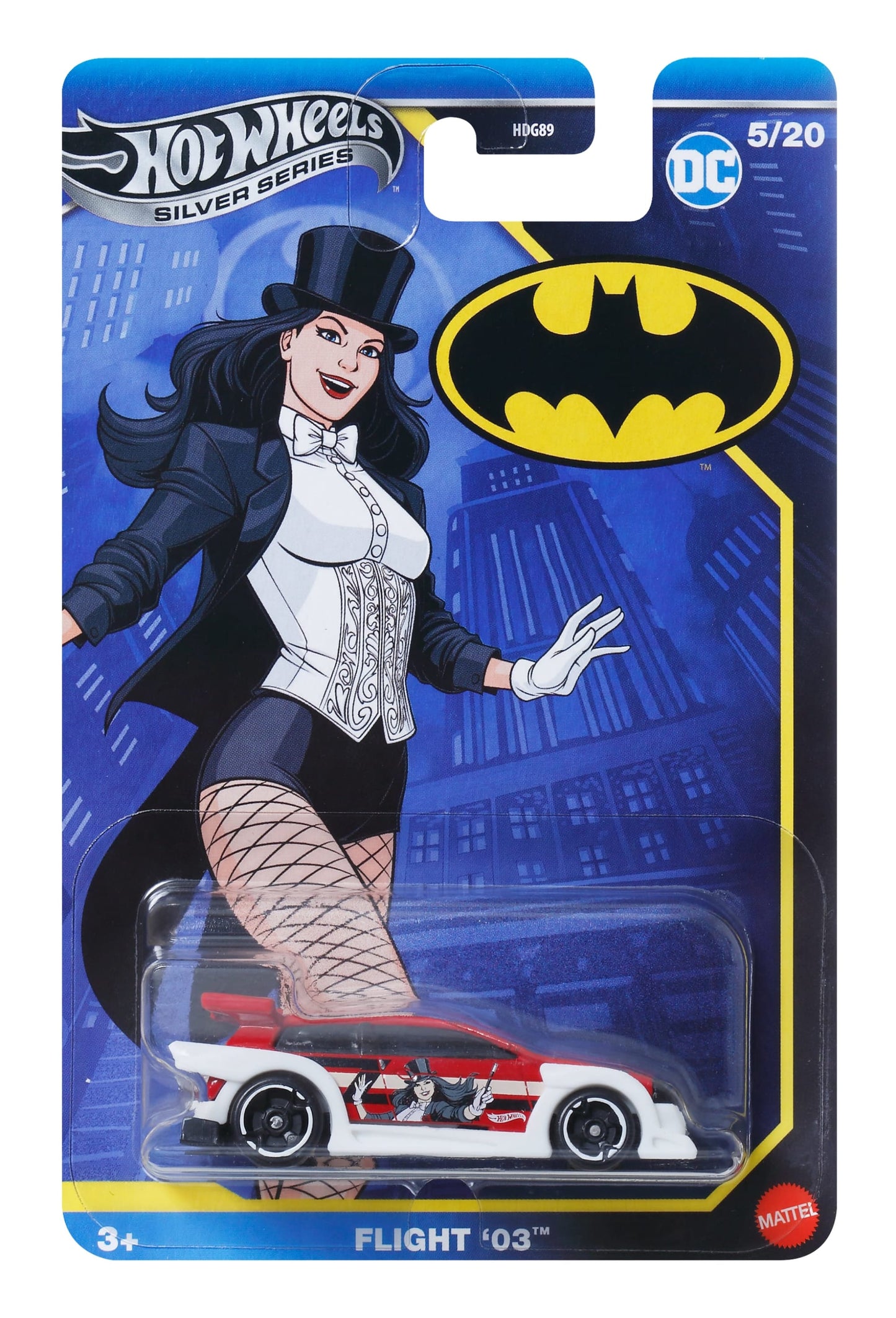 Hot Wheels Collector Vehículo de Colección Auto de Batman Flight 03