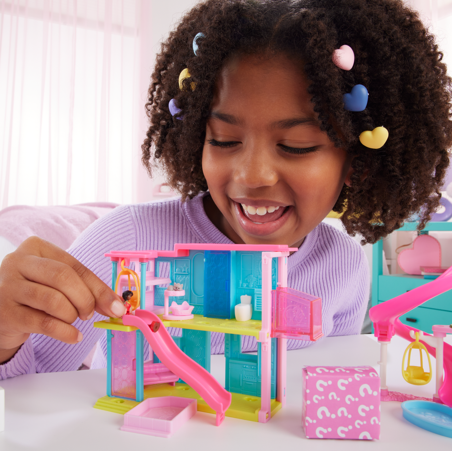 Barbie Mini BarbieLand Casa de Bonecas Dos Sonhos Azul